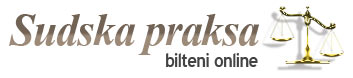Sudska praksa, bilteni online